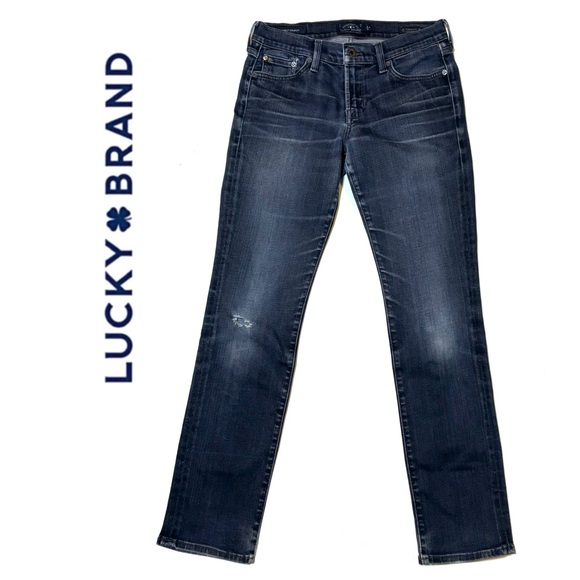 Lucky Brand Sweet Straight Ankle Jeans 2 / 26 - Picture 1 of 13